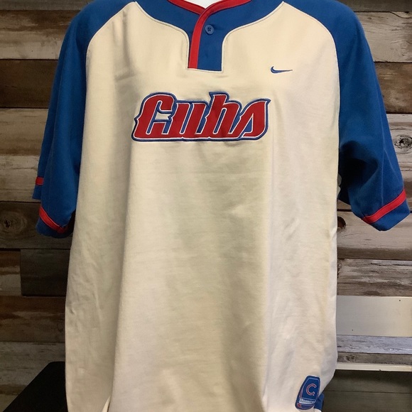 Vintage Nike Cubs jersey shirt 90s y2k X-Large - Picture 2 of 6